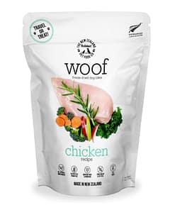 WOOF Freeze Dried Raw Chicken Dog Food 320g