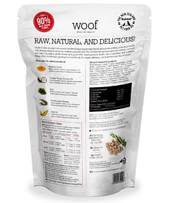 WOOF Freeze Dried Raw Venison Dog Food