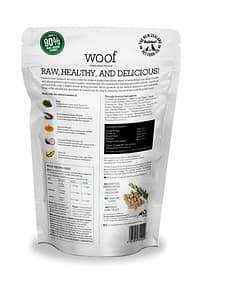 WOOF Freeze Dried Raw Wild Goat Dog Food 280g