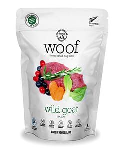 WOOF Freeze Dried Raw Wild Goat Dog Food 280g