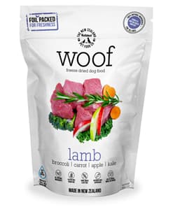 WOOF Freeze Dried Raw Lamb Dog Food 320g