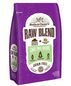 Stella & Chewy's Raw Blend Cage-Free (Turkey, Chicken & Duck) Freeze Dried Cat Food (2 Sizes)