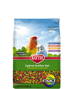 Kaytee Exact Parakeet / Lovebird Rainbow Bird Food 2lb