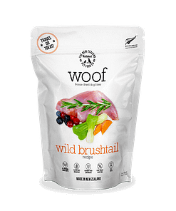WOOF Freeze Dried Raw Wild Brushtail Dog 50g
