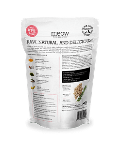 MEOW F/D Raw Chicken & King Salmon Cat 50g