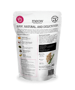 MEOW F/D Raw Lamb & Hoki Cat Treats 50g