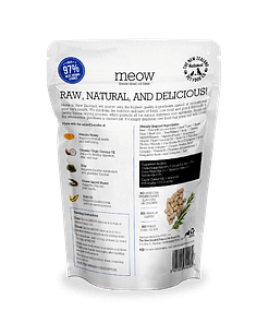 MEOW F/D Raw Beef & Hoki Cat Treats 50g