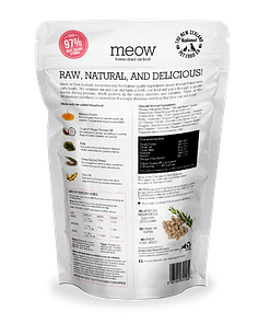 MEOW F/D Raw Chicken & King Salmon Cat 280g