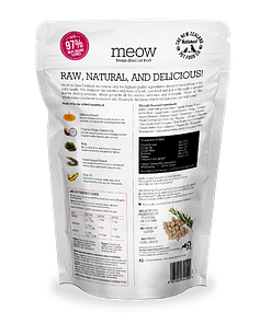 MEOW Freeze Dried Raw Lamb & Hoki Cat 280g