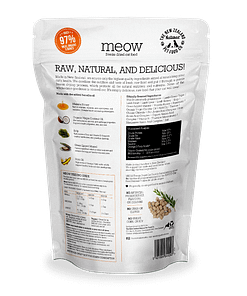 MEOW Freeze Dried Raw Wild Brushtail Cat Food 280g