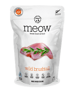 MEOW Freeze Dried Raw Wild Brushtail Cat Food 280g