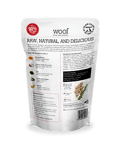 WOOF Freeze Dried Raw Venison Dog Treats 50g