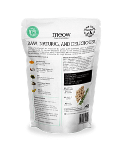 MEOW F/D Raw Lamb & King Salmon Cat 50g