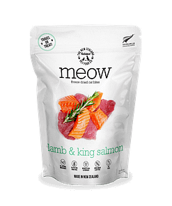 MEOW F/D Raw Lamb & King Salmon Cat 50g