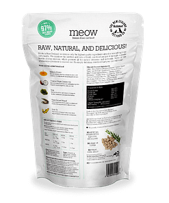 MEOW F/D Raw Lamb & King Salmon Cat 280g