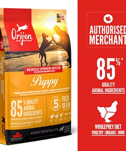 ORIJEN Puppy Dry Dog Food (4 Sizes)