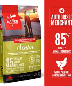 ORIJEN Senior Dry Dog Food (4 Sizes)