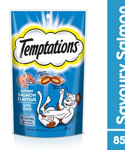 Temptations Cat Treat Cat Snack Salmon 85g