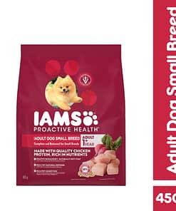 IAMS Dog Food Dry Food Adult Small Breed 450g