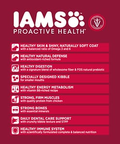 IAMS Dog Food Dry Food Adult Small Breed 3kg
