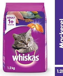 Whiskas Cat Food Dry Food Mackerel 1.2kg
