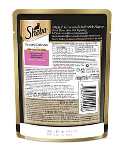 Sheba Pouch Cat Food Wet Food Tuna & Crab Stick 70g