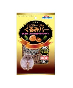 Animan Crispy Walnut Snack Hamster & Squirrel - 30g
