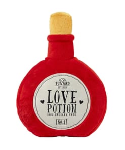 FuzzYard Dog Toy - I Heart you Potion/Rose - 2 Pack