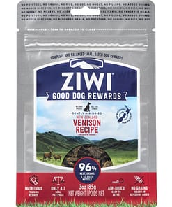 ZIWI Good Dog Rewards Venison Pouch 85G