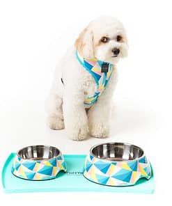 FuzzYard Feeding Mat - Silicon Teal