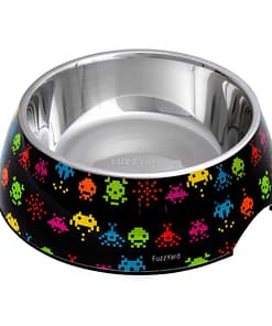 FuzzYard Easy Feeder Pet Bowl - Space Raiders
