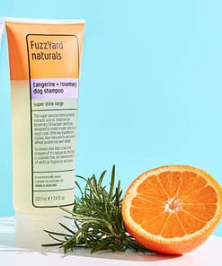 FuzzYard Super Shine Dog Shampoo - Tangerine + Rosemary - 220ml