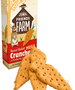 Supreme Russel Mega Crunchers w/TimothyHay,Carrot&Dandelion 75g