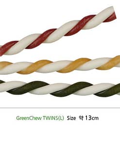 BOW WOW Green Chew Twins Dog Dental Chew (Large) 250g