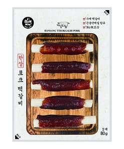 BOW WOW [Hansang Tteokgalbi] Pork Dog Dental Chew 80g