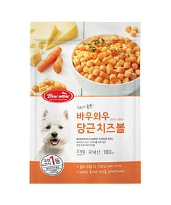 BOW WOW Carrot Cheese Ball Dog Treats