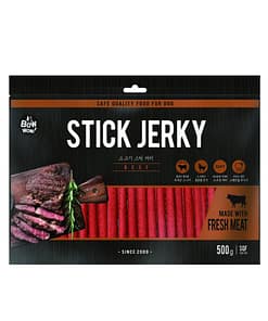 BOW WOW Beef Jerky Dog Treats 500g