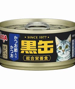 Aixia Kuro-Can Mini Tuna & Skipjack with Dried Skipjack Wet Food for Cats 80g