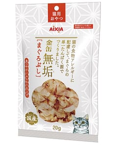 Aixia Kin-Can Pure Dried Flake-Dried Tuna Treats for Cats 20g