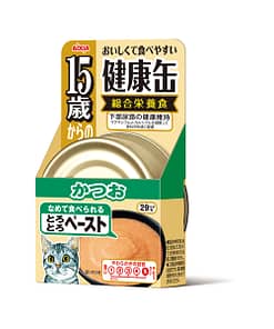 Aixia Kenko-Can >15yrs - Skipjack Tuna Paste Wet Food for Cats 40g