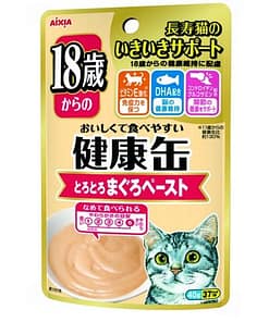 Aixia Kenko Pouch>18 yrs - Tuna Paste Wet Food for Cats 40g