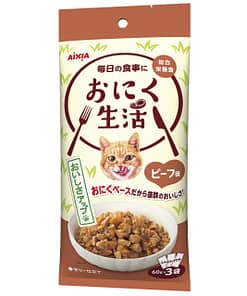 Aixia Meat Life-Beef  Wet Food for Cats 60g (3pcs)