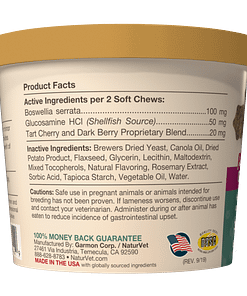 Naturvet Aches & Discomfort Plus Glucosamine for Cats 60ct