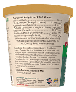 NaturVet Advanced Probiotics & Enzymes For Dog 70ct