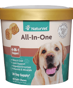 NaturVet All-In-One (4-IN-1 Support) for Dog 60ct