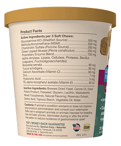 NaturVet Arthrisooth-GOLD Level 3 for Dog 70ct
