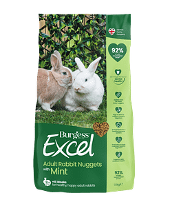 Burgess Excel Nuggets with Mint Adult Rabbits 1.5kg