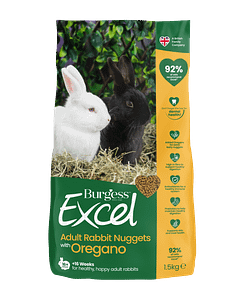 Burgess Excel Nuggets with Oregano Adult Rabbits Food 1.5kg