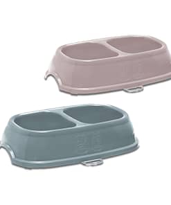 Stefanplast Break 13 Double Bowl Powder (Pink/Blue)