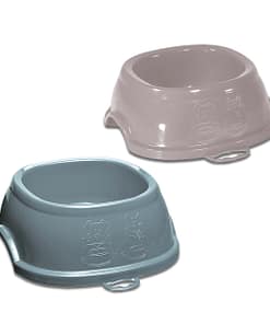 Stefanplast Break 2 Square Bowl Powder Pink/Blue